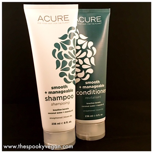 The Spooky Vegan Acure Organics Smooth Manageable Shampoo and